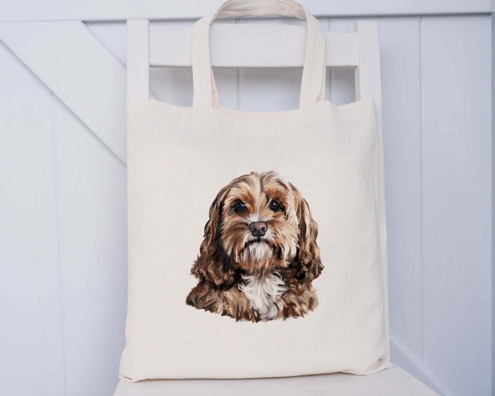 Cocker Spaniel Tote Bag, Personalised Dog Tote Bag, Personalised Gift For Her, Gift for Friend, Gift For Nana, Gift For Mum