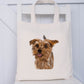 Yorkie Tote Bag, Personalised Dog Tote Bag, Personalised Gift For Her, Gift for Friend, Gift For Nana, Gift For Mum