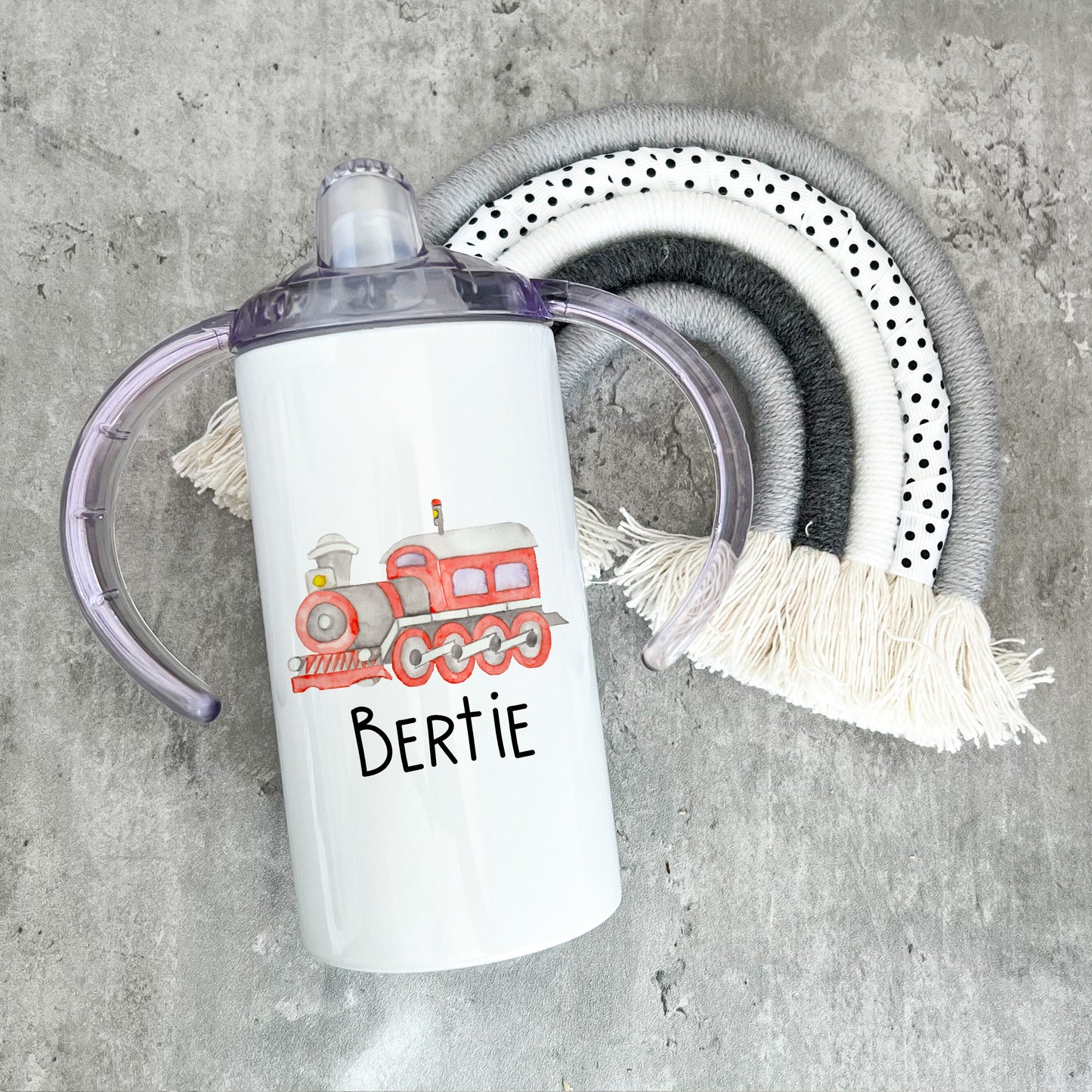 Train Sippy Cup, Sippy Cup Personalised, Kids Train Sippy Cup, Kids Sippy Cup Mug, Personalised Sippy Cup