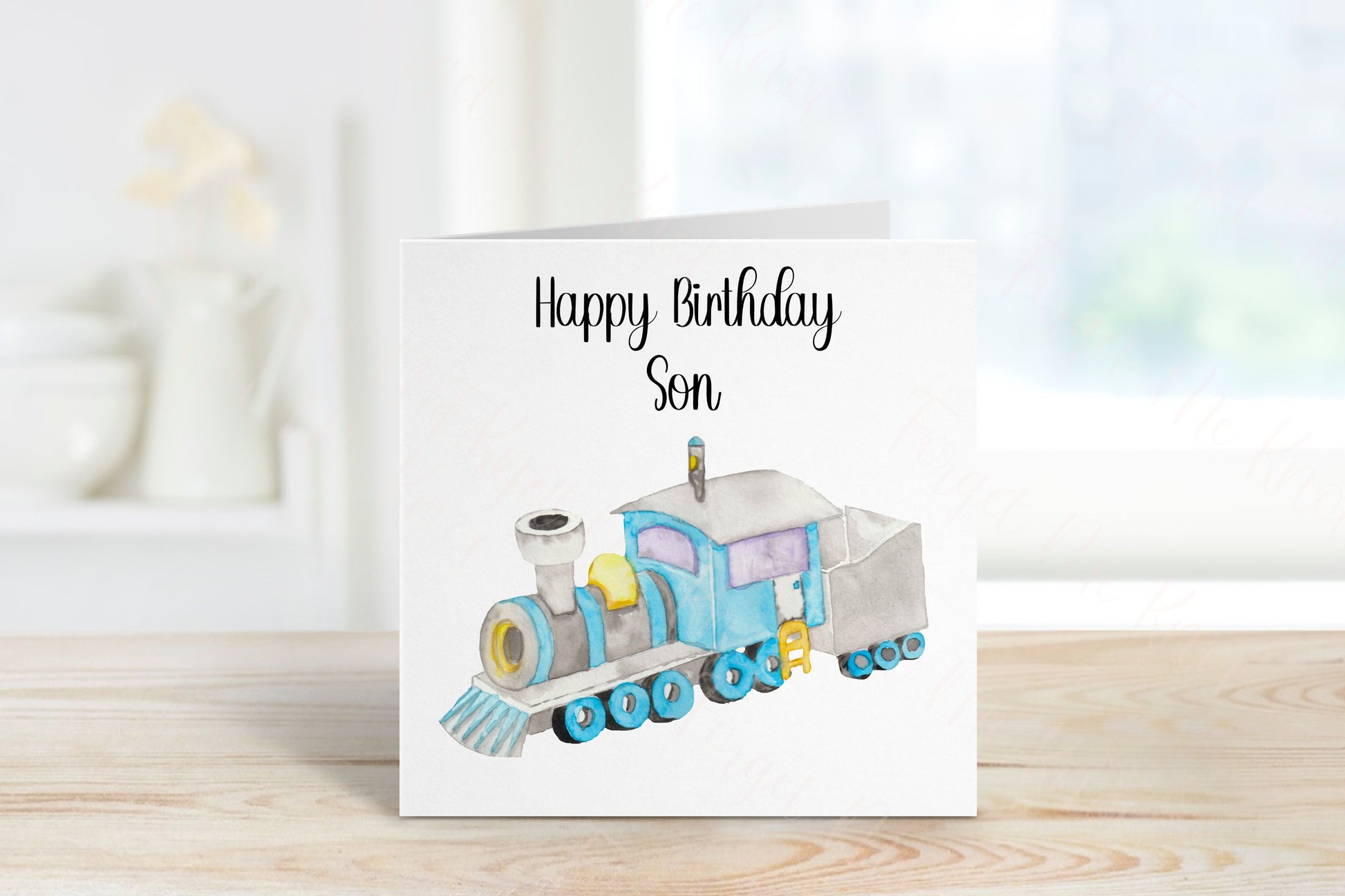 Train Birthday Card, Personalised Birthday Card, Daughter Birthday Card, Son Birthday Card, Grandson Birthday Card, Card For Granddaughter
