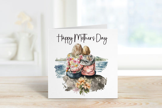 Mother's Day Card, Mother & Daughter Card, Mothers Day Card For Nana, Mothers Day Card For Nan, Mothers Day Card For Nanny
