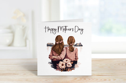 Mother's Day Card, Mother & Daughter Card, Mothers Day Card For Nana, Mothers Day Card For Nan, Mothers Day Card For Nanny
