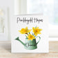 Cerdyn Cymraeg, Penblwydd Hapus, Welsh Cards, Welsh Birthday Card For Her, Mam, Mamgu, Chwaer, Daffodil Card
