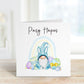 Pasg Hapus,Cerdyn Cymraeg Pasg Hapus, Welsh Easter Card, Carden Pasg Hapus, Easter Gonk