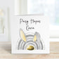 Carden Pasg Hapus, Hapus,Cerdyn Cymraeg Pasg Hapus, Welsh Easter Card