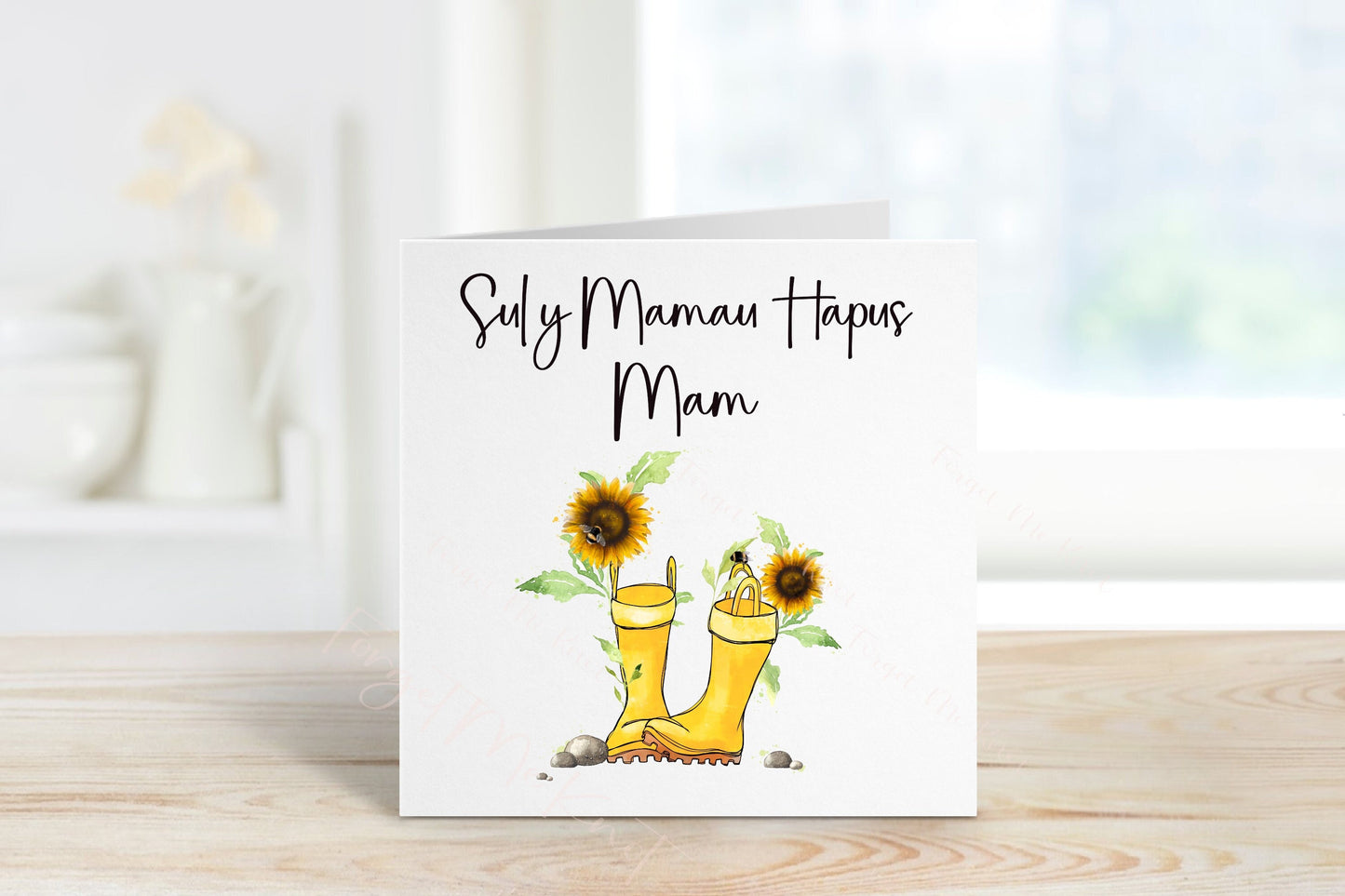 Sul y Mamau Hapus, Welsh Mother's Day Card, Mam Mother's Day Card, Card For Nain