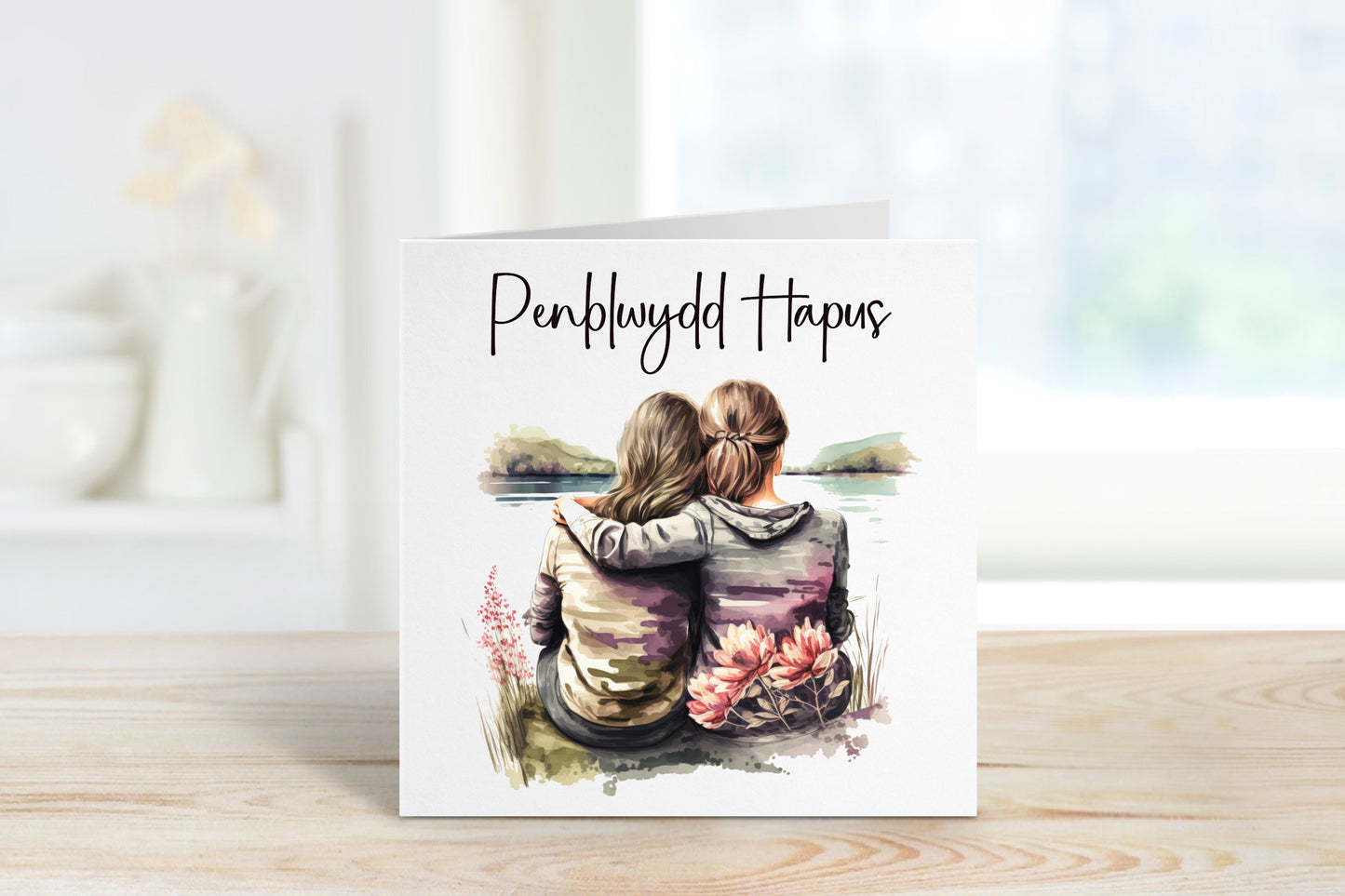 Cerdyn Cymraeg, Penblwydd Hapus, Welsh Cards, Welsh Birthday Card For Her, Mam, Mamgu, Chwaer