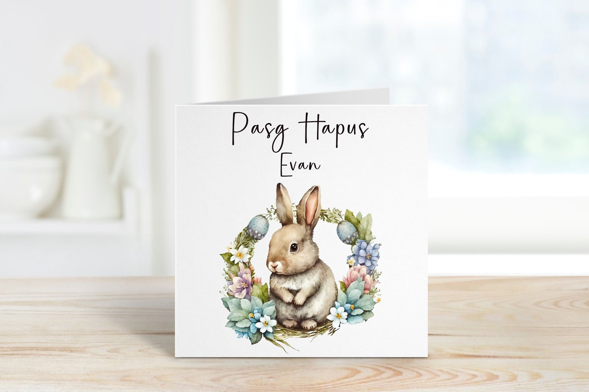 Pasg Hapus,Cerdyn Cymraeg Pasg Hapus, Welsh Easter Card, Carden Pasg Hapus