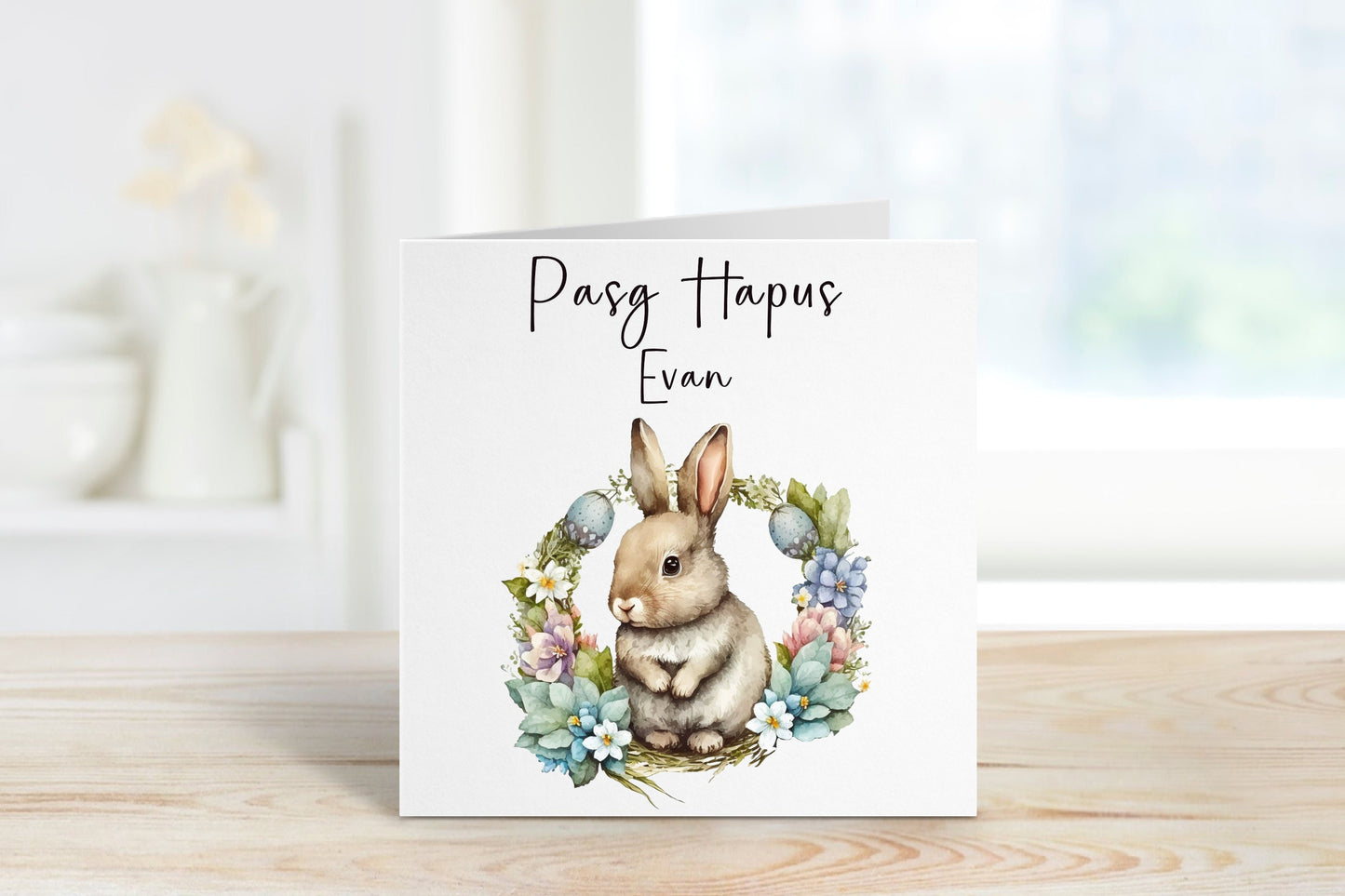 Pasg Hapus,Cerdyn Cymraeg Pasg Hapus, Welsh Easter Card, Carden Pasg Hapus