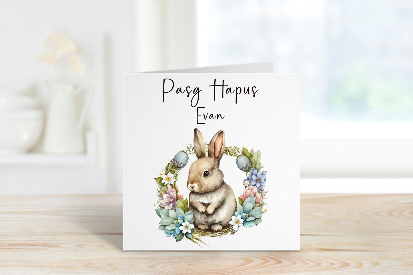 Pasg Hapus,Cerdyn Cymraeg Pasg Hapus, Welsh Easter Card, Carden Pasg Hapus