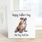 Best Dog Dad Fathers Day Card, Personalised Fathers Day Card For Dad, Best Dog Dad Father's Day Card