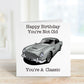 Classic Car Birthday Card, Car Birthday Card, You're Not Old You're A Classic