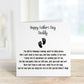 Fathers Day Card From Bump, Fathers Day Card For Dad, Father's Day Card For Dad To Be