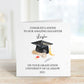 Daughter Graduation Card, Personalised Graduation Card For Her, Graduation Card For Daughter, Cap And Scroll Graduation Card