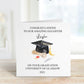 Daughter Graduation Card, Personalised Graduation Card For Her, Graduation Card For Daughter, Cap And Scroll Graduation Card