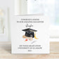 Daughter Graduation Card, Personalised Graduation Card For Her, Graduation Card For Daughter, Cap And Scroll Graduation Card