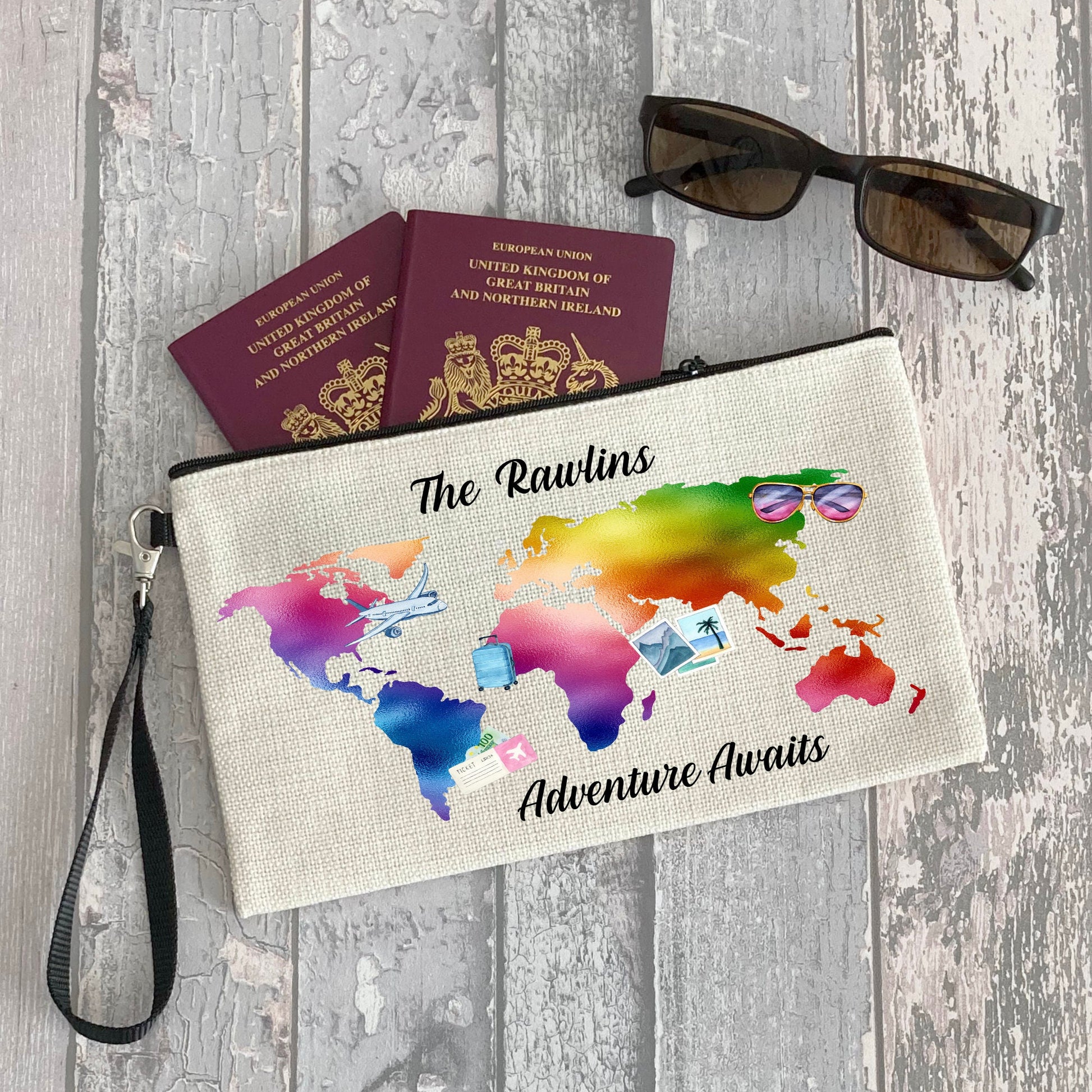 Passport Holder, Family Passport Holder, Family Passport Wallet, Travel Document Wallet, Passport Cover, Travel Wallet