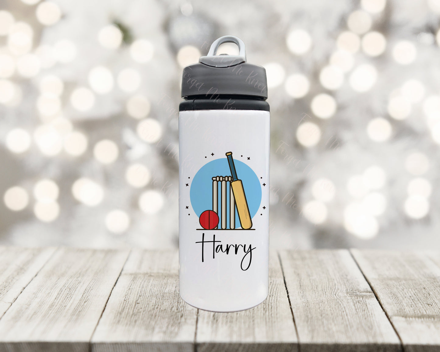 Cricket Drinks Bottle, Cricket Water Bottle, Personalised Water Bottle, Water Bottle With Straw, Drinks Bottle For Kids, School Bottle