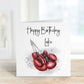 Personalised Birthday Card, Boxing Gloves Birthday Card, Boxer Birthday Card, Card For Him, Card For Male
