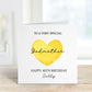 Personalised Godmother Birthday Card, Personalised Birthday Card For Her, Any Age Birthday Card, 18, 21, 30, 40