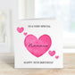 Personalised Nannie Birthday Card, Personalised Birthday Card For Her, Any Age Birthday Card, 18, 21, 30, 40