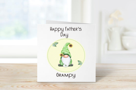Fathers Day, Gonk Father's Day Card, Bampi Card, Grampy Card, Daddy Father's Day Card, Greeting Card, Bampy Card,