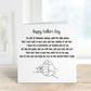 Fathers Day Card From Bump, Fathers Day Card For Dad, Father's Day Card For Dad To Be