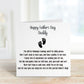 Fathers Day Card From Bump, Fathers Day Card For Dad, Father's Day Card For Dad To Be