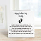 Fathers Day Card From Bump, Fathers Day Card For Dad, Father's Day Card For Dad To Be