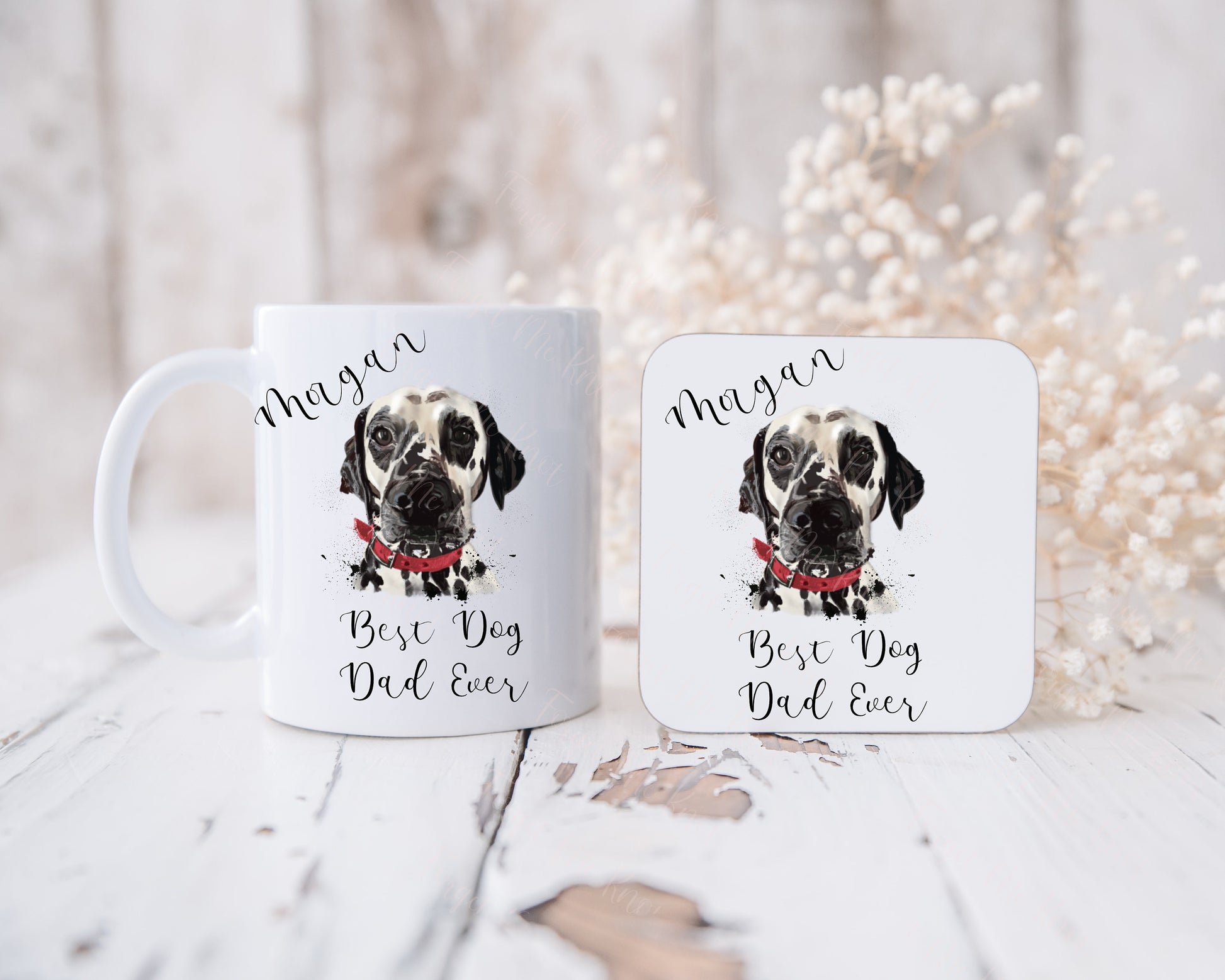 Best Dog Dad Ever Mug, Personalised Dog Dad Mug, Fathers Day Mug From Dog