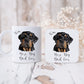 Best Dog Dad Ever Mug, Personalised Dog Dad Mug, Fathers Day Mug From Dog