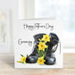 Fathers Day, Fathers Day Gift For Dad, Fathers Day Gift For Grampy, Fathers Day Mug For Bampi, English Rose & Boots Design