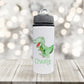 Kids Dino Water Bottle, Personalised Water Bottle, Water Bottle With Straw, Drinks Bottle For Kids, School Bottle,