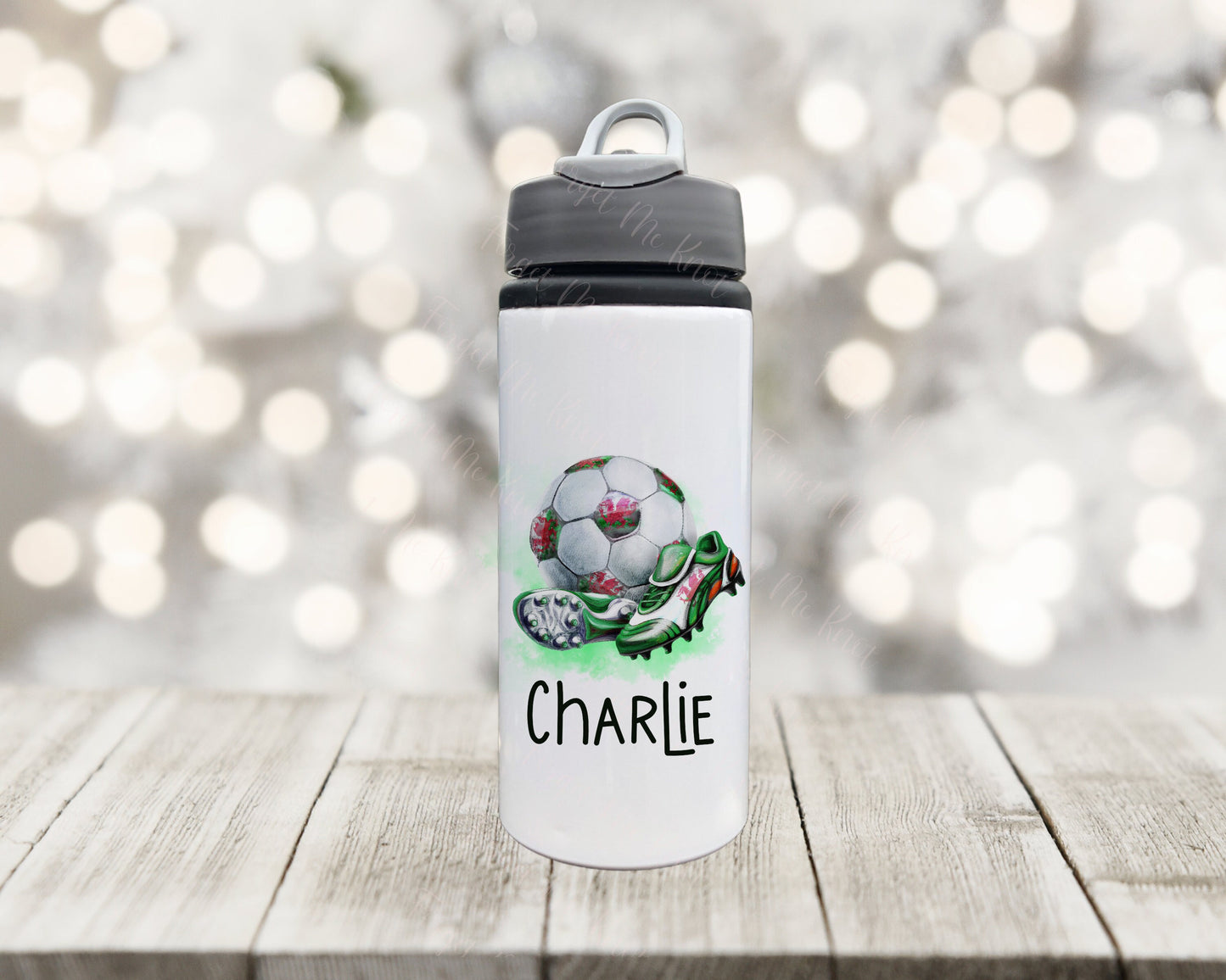 Wales Football Water Bottle, Personalised Water Bottle, Water Bottle With Straw, Drinks Bottle For Kids, School Bottle, Welsh Football