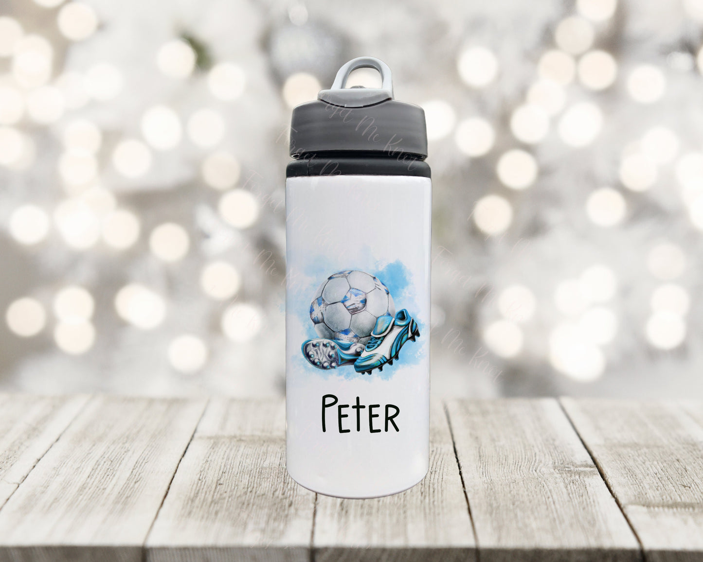 Scotland Football Water Bottle, Personalised Water Bottle, Water Bottle With Straw, Drinks Bottle For Kids, School Bottle, Scottish Football