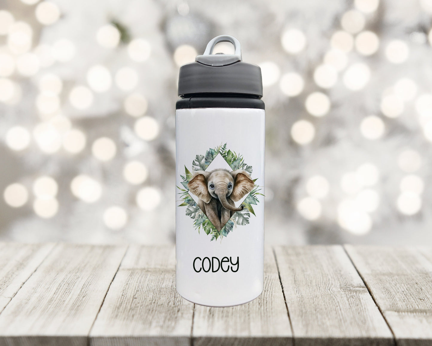 Personalised Water Bottle, Water Bottle, Drinks Bottle, Zebra Drinks Bottle