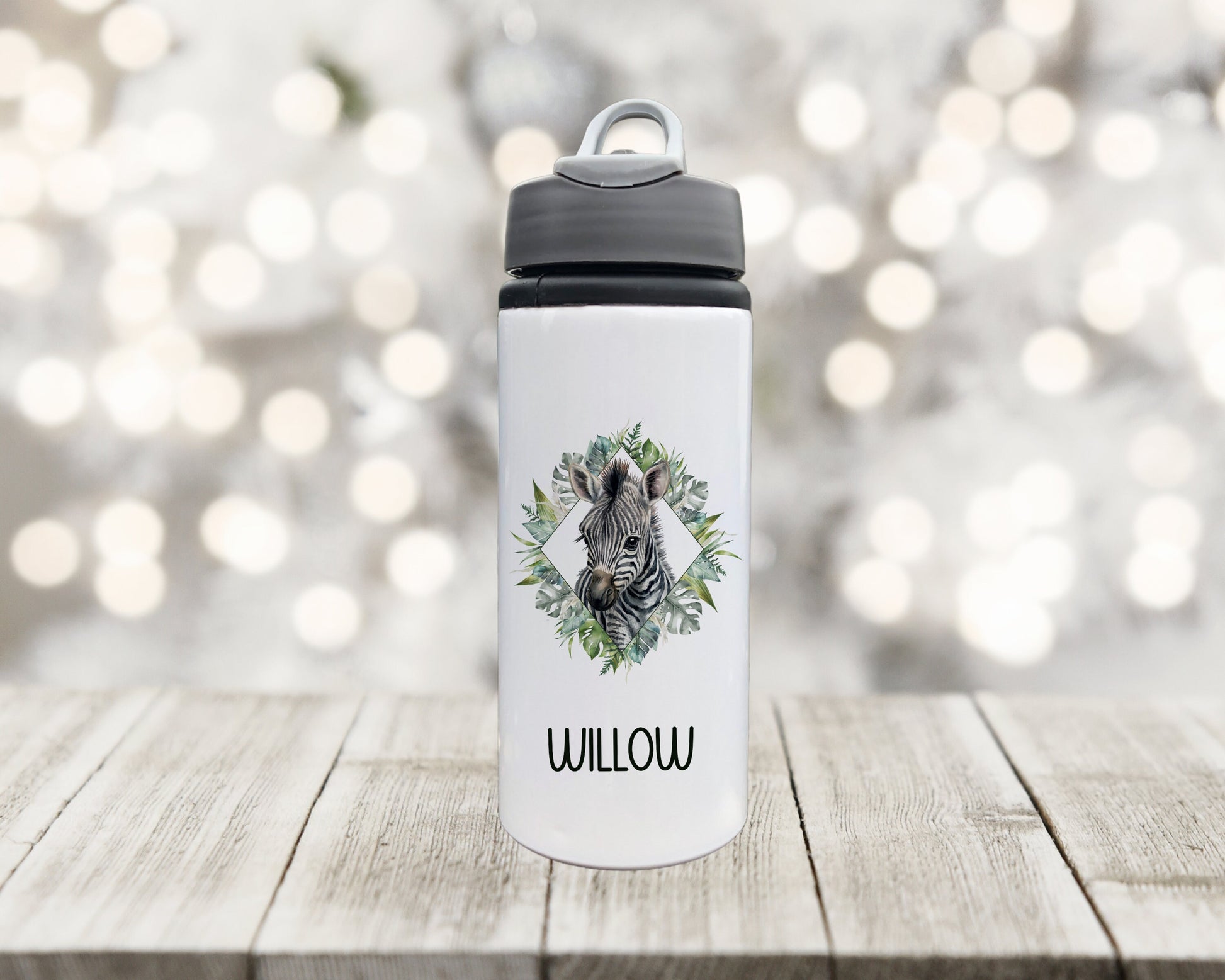 Personalised Water Bottle, Water Bottle, Drinks Bottle, Lion Cub Drinks Bottle