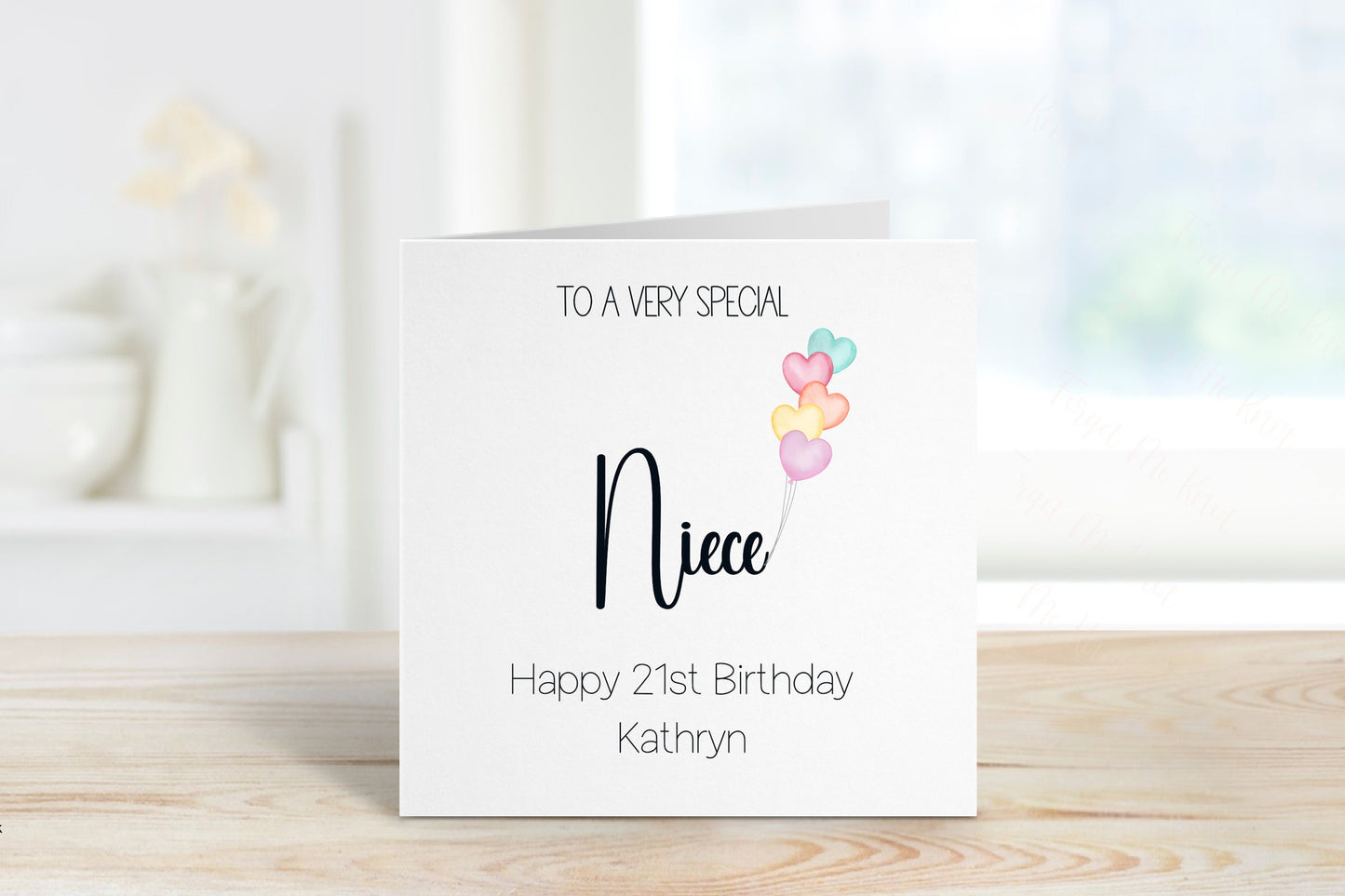 Personalised Goddaughter 21st Birthday Card, Card For Goddaughter 21st Birthday