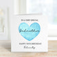 Personalised Godmother Birthday Card, Personalised Birthday Card For Her, Any Age Birthday Card, 18, 21, 30, 40