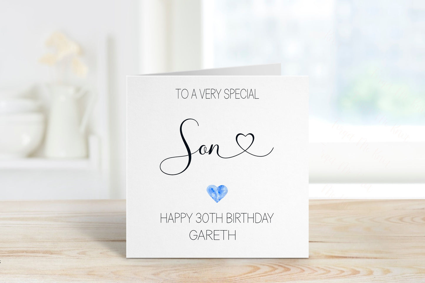 Personalised Great Nephew Birthday Card, Birthday Card For Him, 30th Birthday Card For Son, Any Age Card