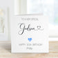 Personalised Grandson Birthday Card, Birthday Card For Him, 21st Birthday Card For Grandson, Any Age Card