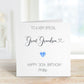Personalised Grandson Birthday Card, Birthday Card For Him, 21st Birthday Card For Grandson, Any Age Card