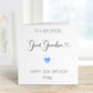 Personalised Son Birthday Card, Birthday Card For Him, 21st Birthday Card For Son, Any Age Card