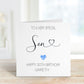 Personalised Son Birthday Card, Birthday Card For Him, 21st Birthday Card For Son, Any Age Card
