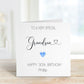 Personalised Grandson Birthday Card, Birthday Card For Him, 21st Birthday Card For Grandson, Any Age Card