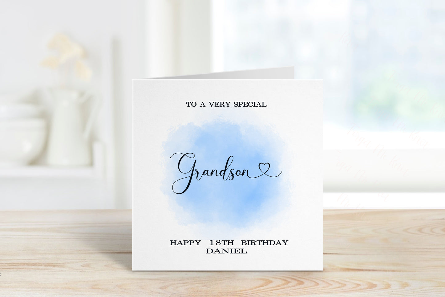 Personalised Great Nephew 18TH Birthday Card, Birthday Card For Him, 18TH Birthday Card For Great Nephew , Any Age Card