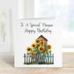 Personalised Nanny Birthday Card, Personalised Birthday Card For Her, Any Age Birthday Card, 18, 21, 30, 40