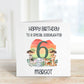 Personalised Niece Birthday Card, Safari Theme Birthday Card, Any Age, 1st, 2nd, 3rd, 4th, 5th, 6th Niece Birthday Card
