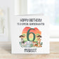 Personalised Granddaughter Birthday Card, Safari Theme Birthday Card, Any Age, 1st, 2nd, 3rd, 4th, 5th, 6th Granddaughter Birthday Card
