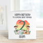 Personalised Great Nephew Birthday Card, Safari Theme Birthday Card, Any Age, 1st, 2nd, 3rd, 4th, 5th, 6th Great Nephew Birthday Card